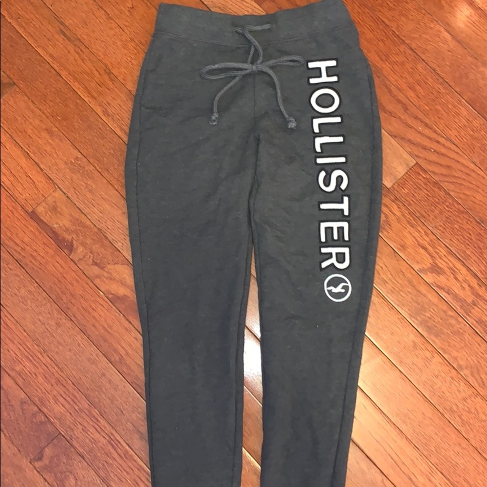 Grey Hollister joggers